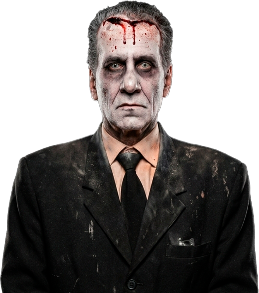 Mordomo Roger, zelador da Dead Burger